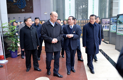 【陜鼓集團(tuán)】陜西省委副書記、省長(zhǎng)、省政府黨組書記劉國中一行蒞臨陜鼓視察指導(dǎo)工作